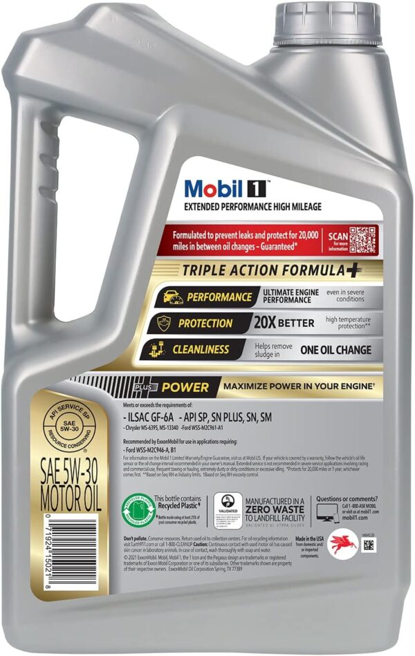 Mobil 1 Advanced Full Synthetic Motor Oil 5W-30 - Image 2